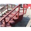Image 2 : USed Stairs - Treated Lumber 5 Rise, 35" to Platform, 66" Wide