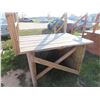Image 3 : Wooden 5 Rise Stairs Platform Height 38" Width 66"