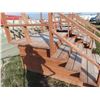 Image 2 : Wooden 5 Rise Stairs Platform Height 38" Width 66"
