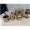 Image 2 : Approx 11 Tea Tins, Tobacco Tins & More!