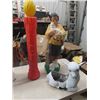 Image 2 : Appox 6 Outdoor Christmas Ornaments - Candles, Angles & More!