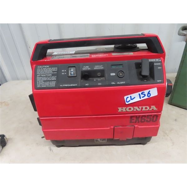 Honda EX650 Generator - Took it in for Service Before bringing it into ...