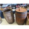Image 2 : 2 Nail Kegs, 1 Converted w Spiggot & Butter Box