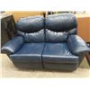 Image 1 : Leather Reclining Love Seat