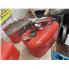 Image 2 : 4 Marine Gas Tanks - 3 are Metal & 1 is Poly