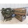 Image 1 : Back Pack, & 2 Pop Crates