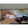 Image 1 : Box of Hallween Costumes, Details in Last Pic, & Cushion for Lounge Chair