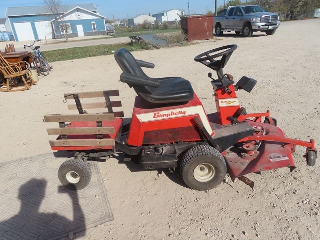 Simplicity Front Mount SImplicity 12 HP Hysdrostatic Front Mount Mower Has Ground Wire Issue ...