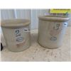 Image 1 : 2 Red Wing Crocks - 2 Gal & 3 Gal