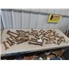 Image 1 : Old Wrenches, Some Labelled, Tractor Starter Cranks