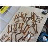 Image 4 : Old Wrenches, Some Labelled, Tractor Starter Cranks