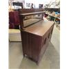 Image 2 : Quarter Cut Oak Buffet w Top Mirror 38"H 54"W x 22"D Plus Top Mirror 17.5" x 53"