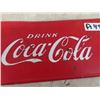 Image 2 : Metal Embossed Coca Cola Sign 6" x 14.5" & Snap TIte Store Product & Display