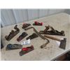 Image 1 : 8 Wood Planers, Draw Knife, & Roofing Hammer