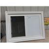 Image 2 : 3 Vents 24" x 24" & Slider Window- 38" X 27" - Clear Half & Solid Half