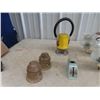 Image 3 : Retro Light Fixture , Railway Lantern & Scale