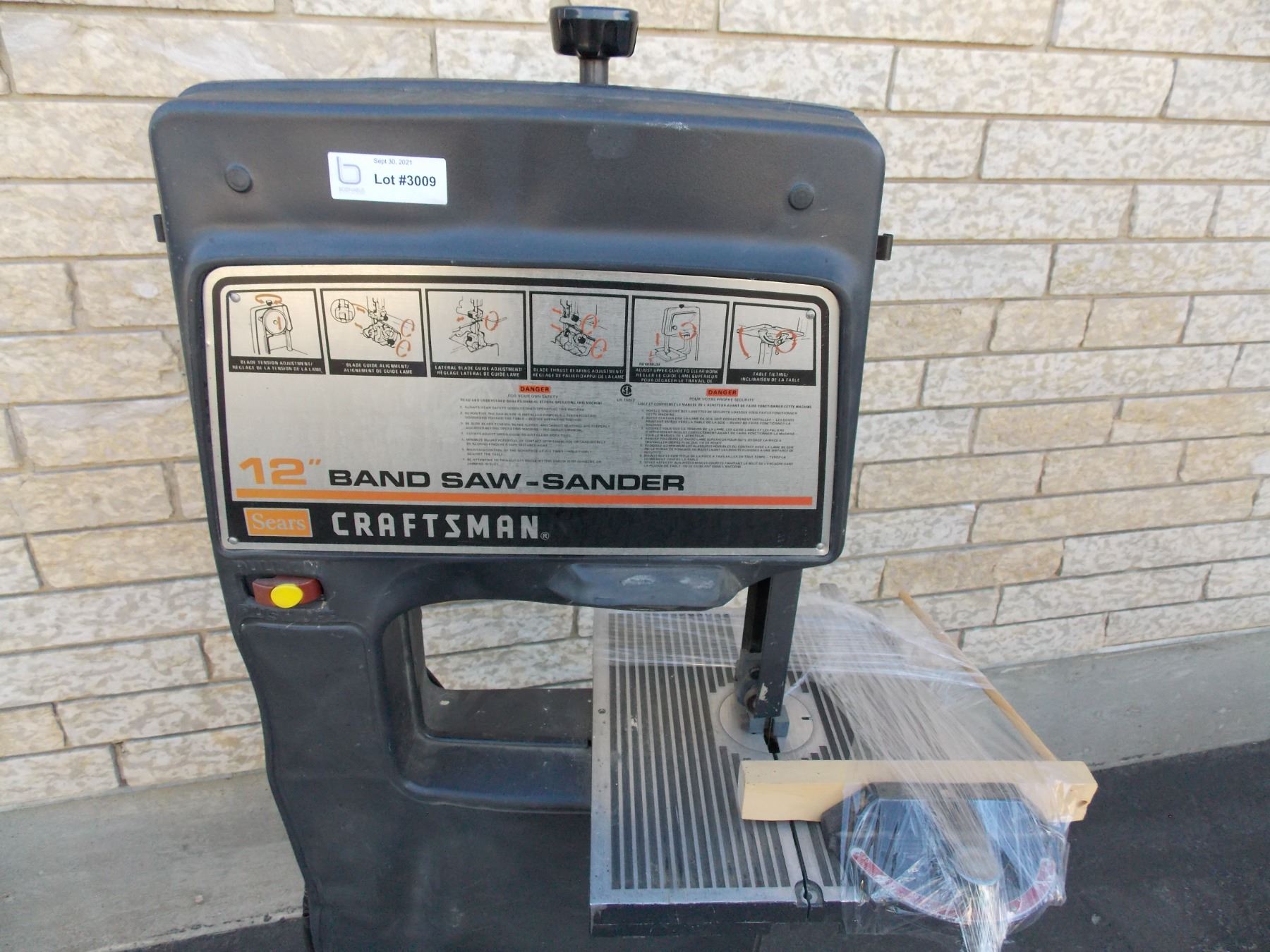 Craftsman 12" Band SawSander