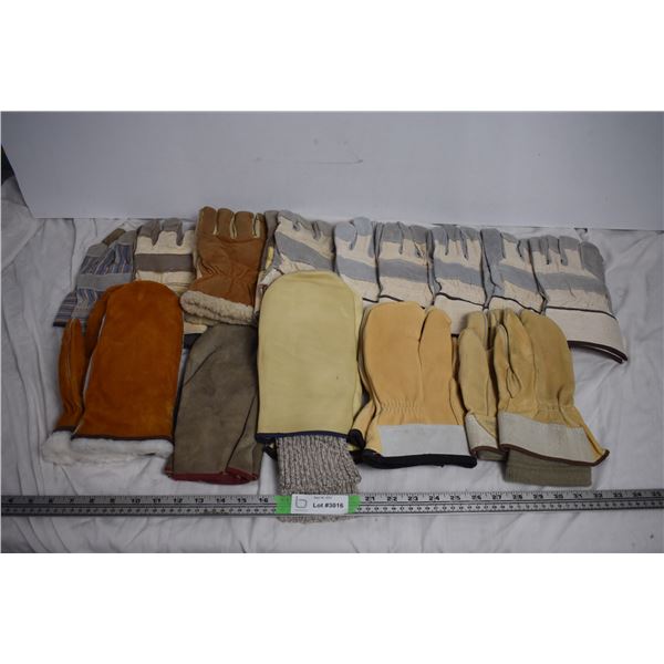 Large Lot of Gloves and Mittens