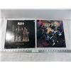 Image 1 : Gene Simmons signed Record Cover + KISS Alive 2 Record set