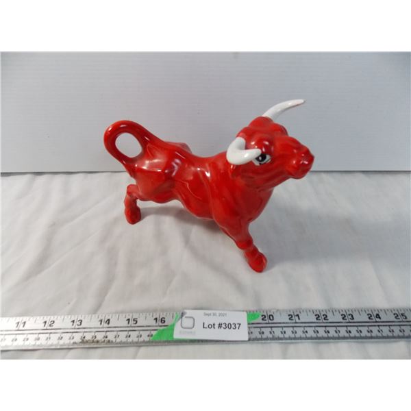 Ceramic Red Bull - made in Japan