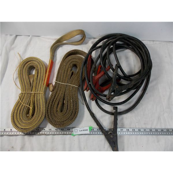 Two Straps + Booster Cables