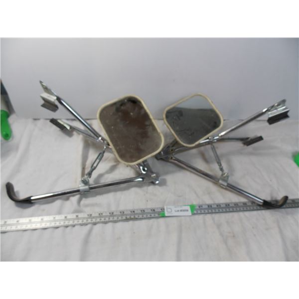 Pair of vintage truck side mirrors