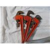 Image 4 : 5 pipe wrenches