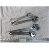 Image 1 : 4 Chrome Vnadium Crescent wrenches