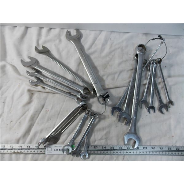 Various Shop Forged SAE Wrenches