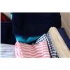 Image 2 : Box of various fabrics