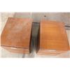 Image 3 : Pair of nightstand dressers - 22"T, 16"W, 19"D