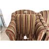 Image 2 : Pair of Striped Chairs -34x34x34
