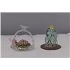 Image 3 : Porcelain ornaments, glass, misc ornaments