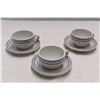 Image 2 : Set of 3 cups & saucers. Misc bowls/dishes
