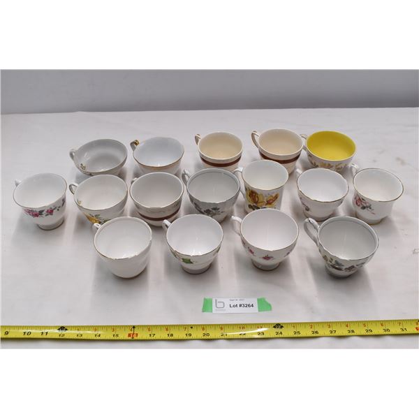 Fine China Tea Cups