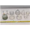 Image 1 : Candle Holders, Glass Candy Containers, Glass trays