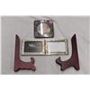 Image 4 : Decorative ornaments, small picture frames, small placards, serving tray