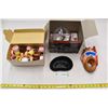 Image 1 : Electronic Number Lotto Machine w/ napkin rings, Hawaii carving, floaty toy