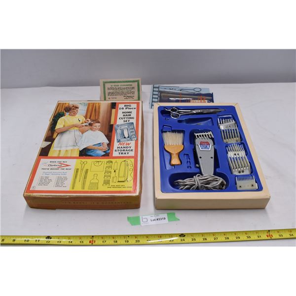 Vintage hair clipper set