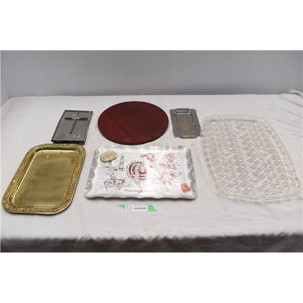 Misc. Serving trays
