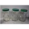 Image 2 : Glass Teddy Bear Piggy Banks and Jars