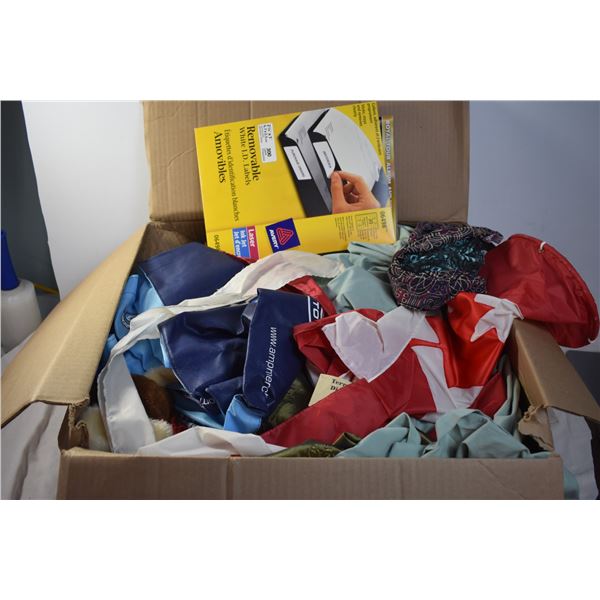 Knitted Gloves, Fabric, and Misc Cloth