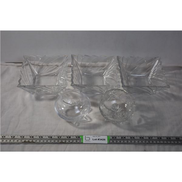 Decorative Crystal Bowls