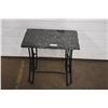 Image 1 : Heavy Marble/stone Table - 13x21 - 21"high