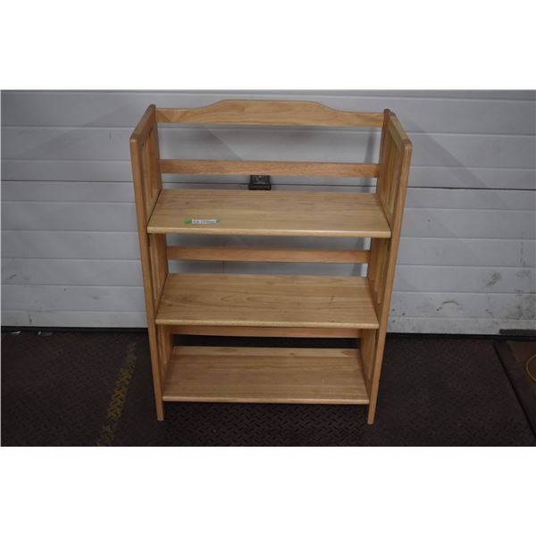 Wood Shoe Rack - 37"H x27.5"W, 10.5"D