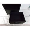 Image 4 : Leather looking 3-tiered storage box - 24" x14" 10.5"