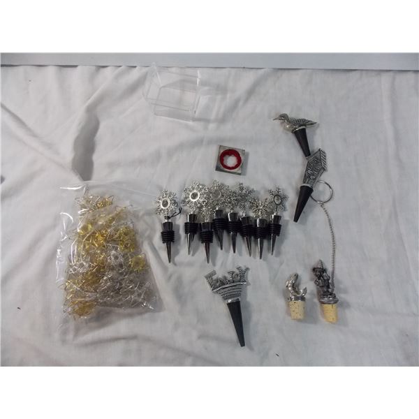 Wine stoppers + misc