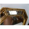 Image 3 : Octagon shaped wall hanging mirror (needs repair)