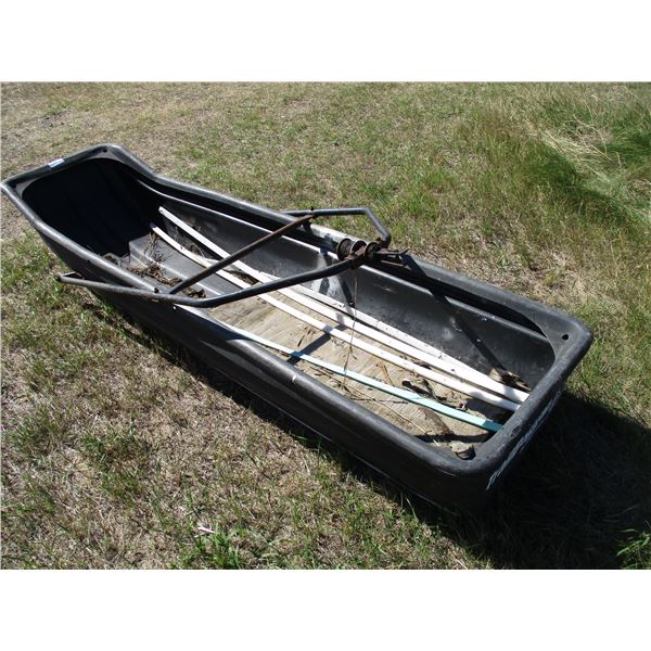 trail boggan 89" long