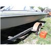 Image 3 : checkmate 21ft boat with johnson javelin 100 (works good, comes with fuel tanks, ski poles, tube) wi